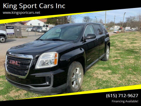 2016 GMC Terrain for sale at King Sport Cars Inc in Madison TN