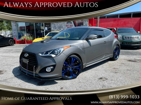2015 Hyundai Veloster for sale at Always Approved Autos in Tampa FL