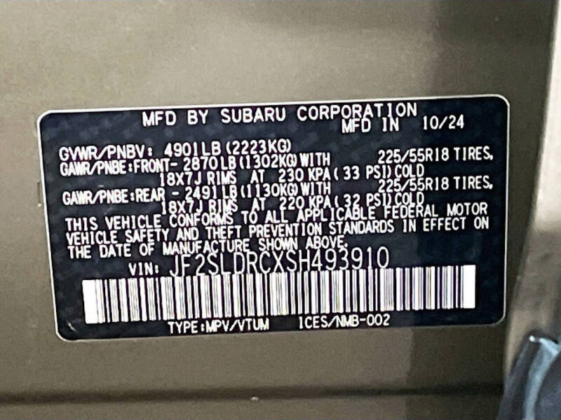 2025 Subaru Forester Limited
