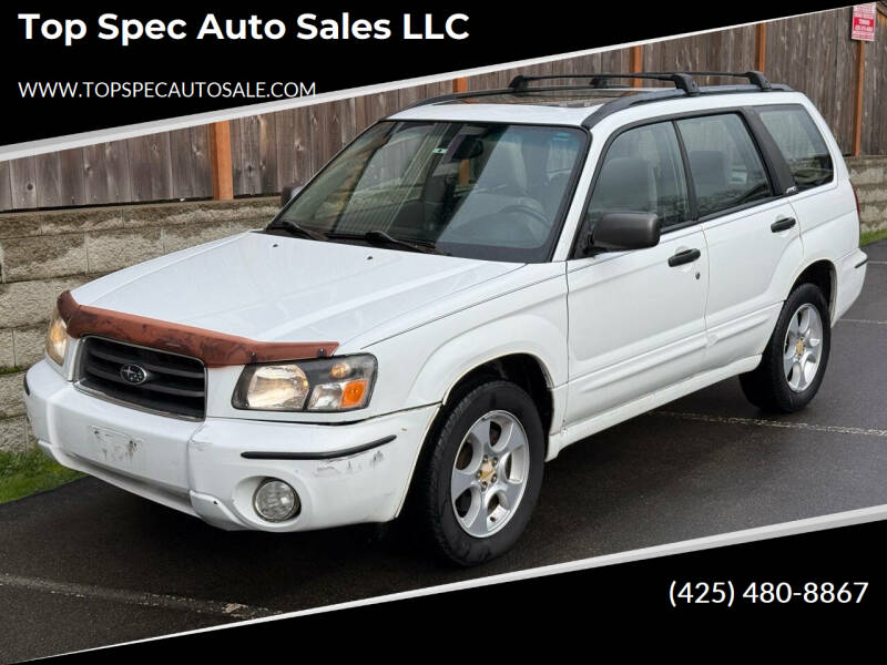 2003 Subaru Forester for sale at Top Spec Auto Sales LLC in Lynnwood WA