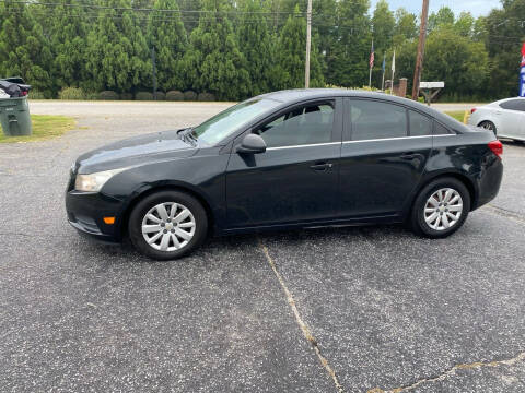 2011 Chevrolet Cruze for sale at L&M Auto Sales in Simpsonville SC