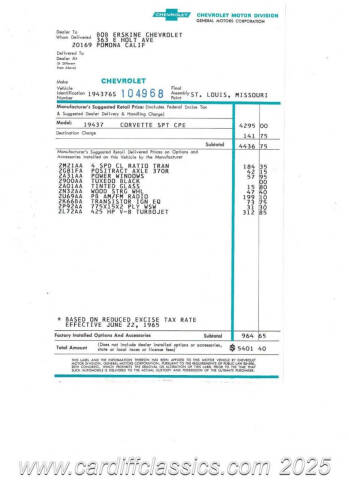 1966 Chevrolet Corvette