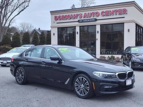 2017 BMW 5 Series for sale at DORMANS AUTO CENTER OF SEEKONK in Seekonk MA