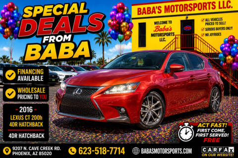 2016 Lexus CT 200h
