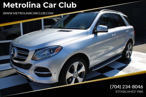 2018 Mercedes-Benz GLE for sale at Metrolina Car Club in Stallings NC