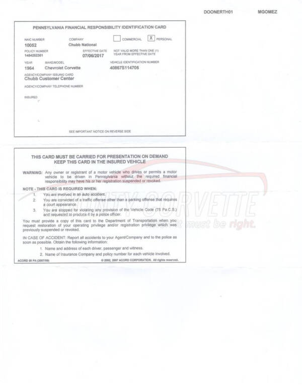 1964 Chevrolet Corvette