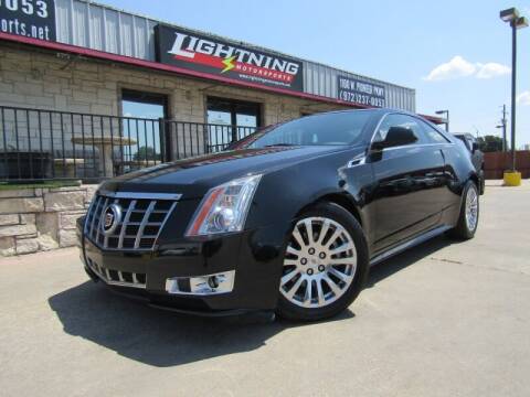 2012 Cadillac CTS for sale at Lightning Motorsports in Grand Prairie TX