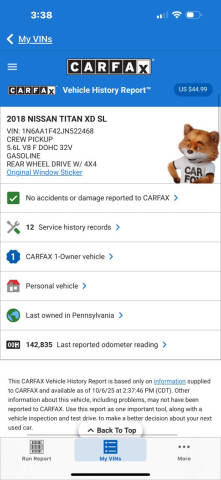 2018 Nissan Titan XD Platinum Reserve