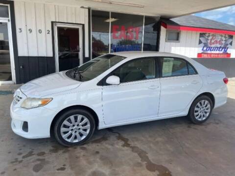 2013 Toyota Corolla for sale at Car Country in Victoria TX