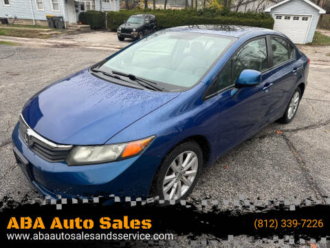 2012 Honda Civic for sale at ABA Auto Sales in Bloomington IN