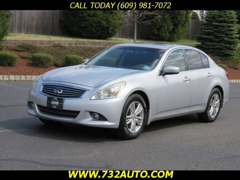 2011 Infiniti G25 Sedan for sale at Absolute Auto Solutions in Hamilton NJ