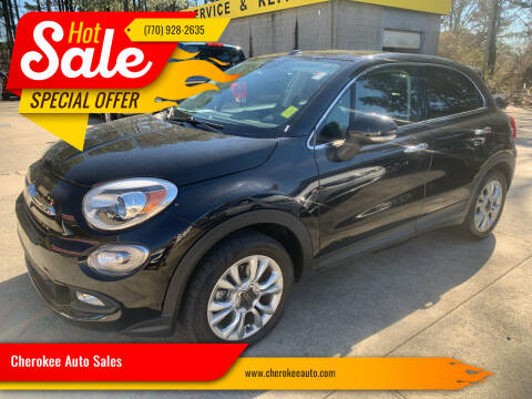 2016 FIAT 500X for sale at Cherokee Auto Sales in Acworth GA