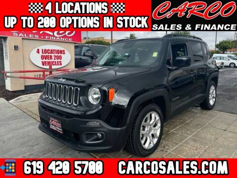 2018 Jeep Renegade for sale at CARCO OF POWAY in Poway CA