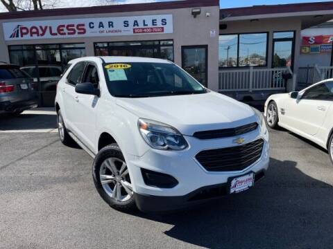 2016 Chevrolet Equinox for sale at Payless Car Sales of Linden in Linden NJ