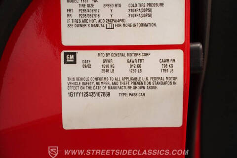 2003 Chevrolet Corvette Z06