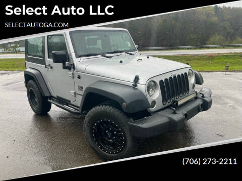 2009 Jeep Wrangler for sale at Select Auto LLC in Ellijay GA