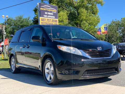 2011 Toyota Sienna for sale at BEST MOTORS OF FLORIDA in Orlando FL