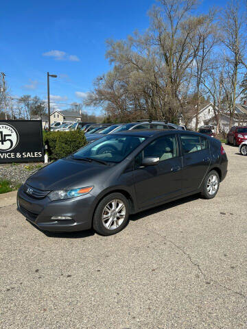 2010 Honda Insight for sale at Station 45 AUTO REPAIR AND AUTO SALES in Allendale MI