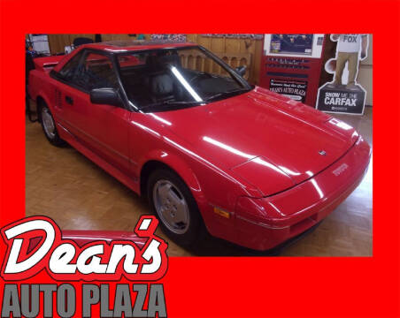 1986 Toyota MR2 for sale at Dean's Auto Plaza in Hanover PA