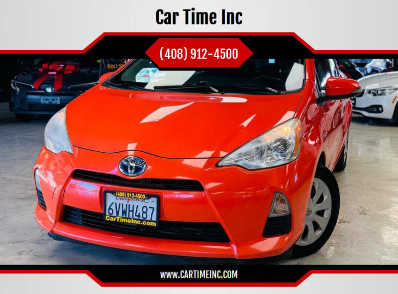 2012 Toyota Prius c for sale at Car Time Inc in San Jose CA