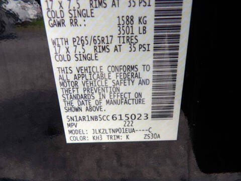 2012 Nissan Pathfinder S