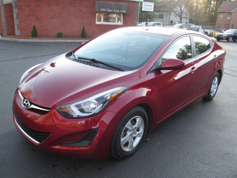 2015 Hyundai Elantra for sale at Old Time Auto Sales, Inc in Milford MA