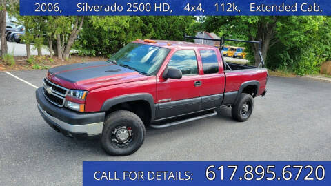 2006 Chevrolet Silverado 2500HD for sale at Carlot Express in Stow MA