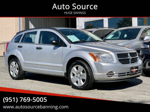 2007 Dodge Caliber for sale at Auto Source in Banning CA