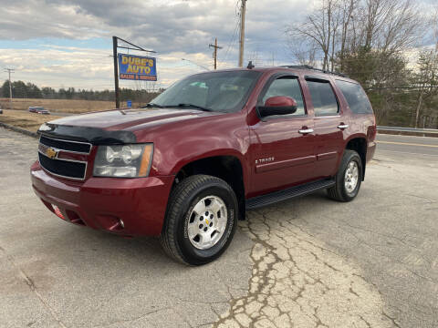 2008 Chevrolet Tahoe for sale at Dubes Auto Sales in Lewiston ME