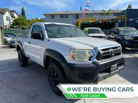 2014 Toyota Tacoma for sale at Good Vibes Auto Sales in North Hollywood CA