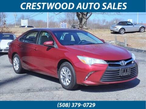 2015 Toyota Camry for sale at Crestwood Auto Sales in Swansea MA