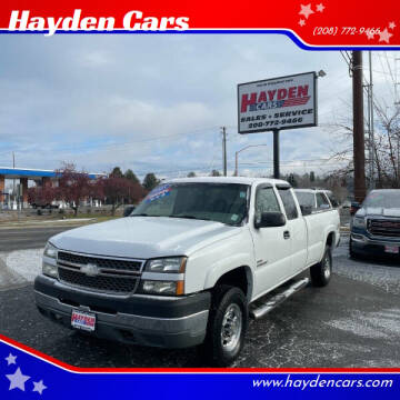 2005 Chevrolet Silverado 2500HD for sale at Hayden Cars in Coeur D Alene ID