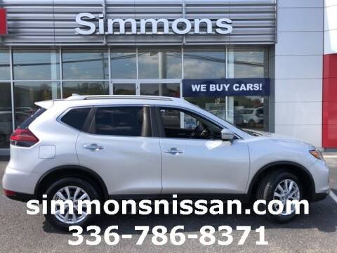 2019 Nissan Rogue for sale at SIMMONS NISSAN INC in Mount Airy NC