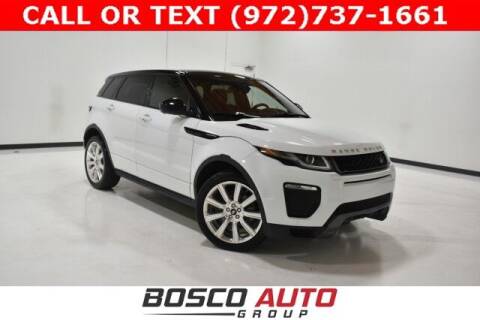 2017 Land Rover Range Rover Evoque for sale at Bosco Auto Group in Flower Mound TX