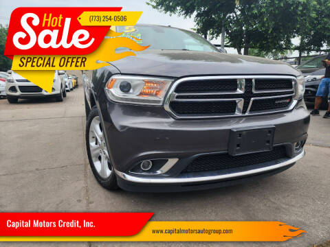 2015 Dodge Durango for sale at Capital Motors Credit, Inc. in Chicago IL