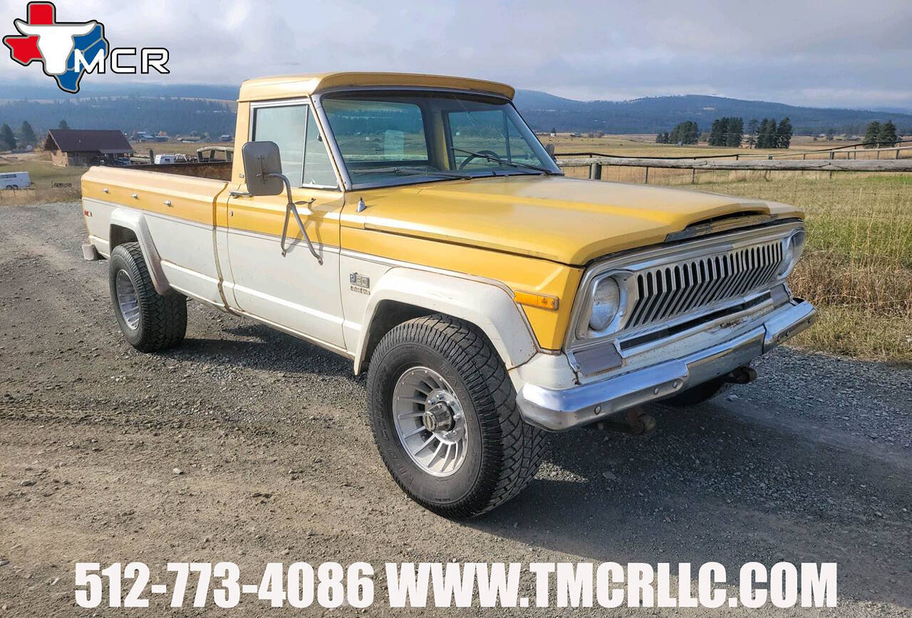 1974 Jeep J-10 Pickup for sale at TMCR LLC in SPICEWOOD, TX