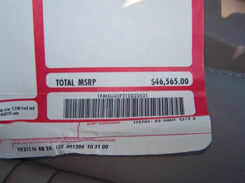 2001 Ford Excursion Limited