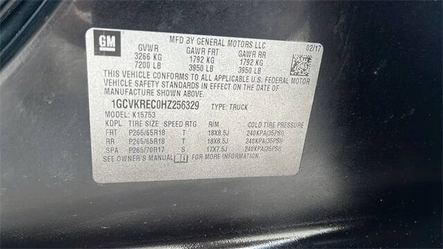 2017 Chevrolet Silverado 1500 LT