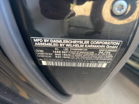 2005 Chrysler Crossfire