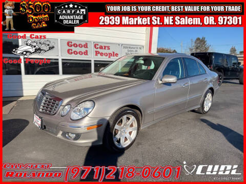 2007 Mercedes-Benz E-Class for sale at Good Cars Good People in Salem OR