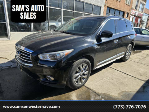 2014 Infiniti QX60 for sale at SAM'S AUTO SALES in Chicago IL