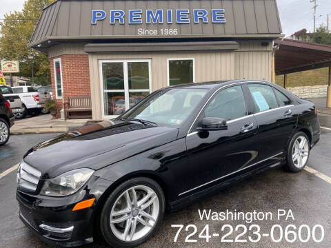 2013 Mercedes-Benz C-Class for sale at Premiere Auto Sales in Washington PA