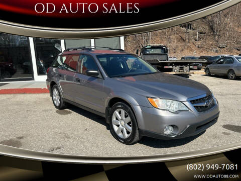 2009 Subaru Outback for sale at OD AUTO SALES in Pownal VT