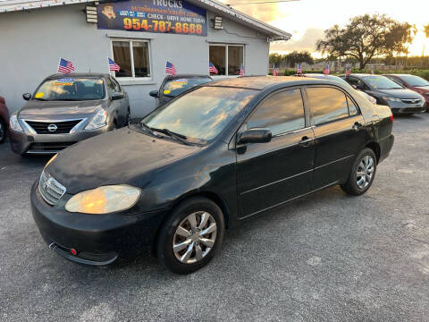 2006 Toyota Corolla for sale at Auto Loans and Credit in Hollywood FL