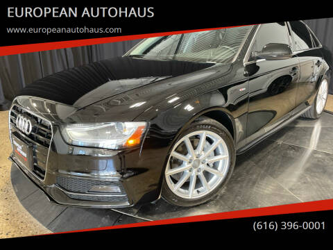 2014 Audi A4 for sale at EUROPEAN AUTOHAUS in Holland MI