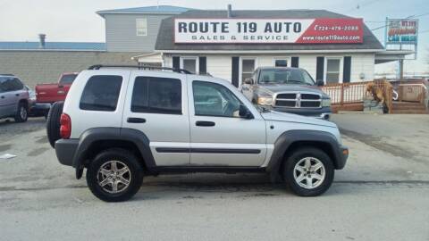 2004 Jeep Liberty for sale at ROUTE 119 AUTO SALES & SVC in Homer City PA