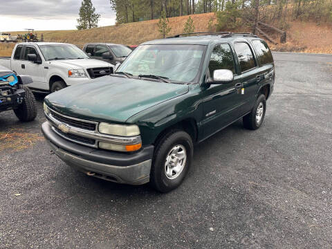 2002 Chevrolet Tahoe for sale at CARLSON'S USED CARS in Troy ID