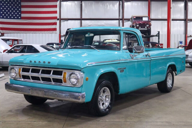 1968 Dodge D100 Pickup For Sale
