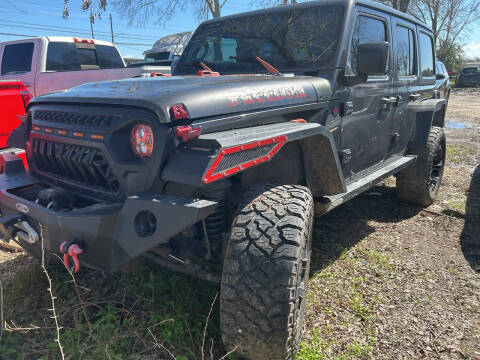 2018 Jeep Wrangler Unlimited for sale at Memo's Auto Sales in Houston TX
