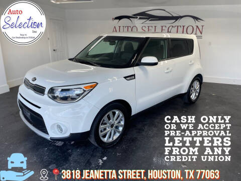 2018 Kia Soul for sale at Auto Selection Inc. in Houston TX